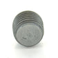 1" Schedule 40 Male NPT Black Malleable Iron Hex Head Pipe Plug