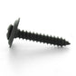 #8-18 x 1-1/4 Inch Black Phosphate Type Ab Phillips Oval Trim Head Tapping Screw