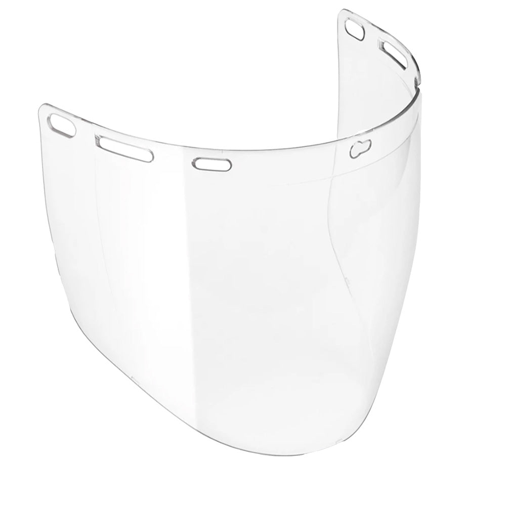 BullHead Safety Climbing Helmet/Hard Hat Face Shield - Clear (Shield Only)(Bracket 865.3.1207)