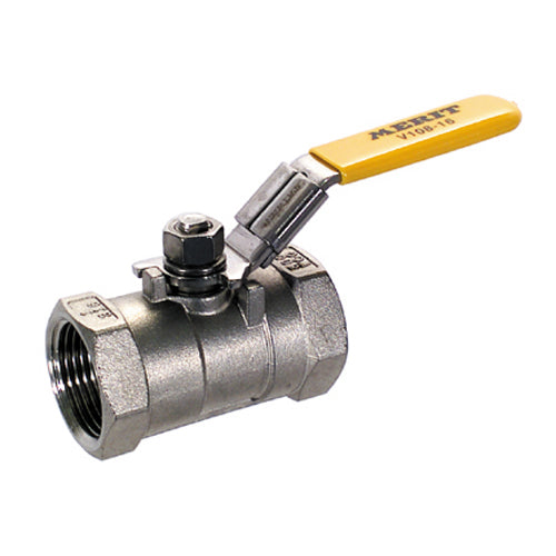1/4 Inch Npt 800 psi 304 Stainless Steel Unibody Ball Valve