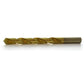 9/64 Inch 135 Degree Split Point Gold Nitro-Carburized Hi-Molybdenum Tool Steel Jobber Length Drill Bit - Shop Pro