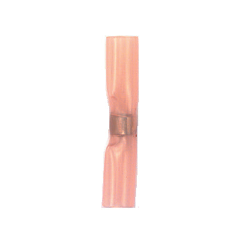 22-18 Gauge Butt Connector Solder Shrink Red