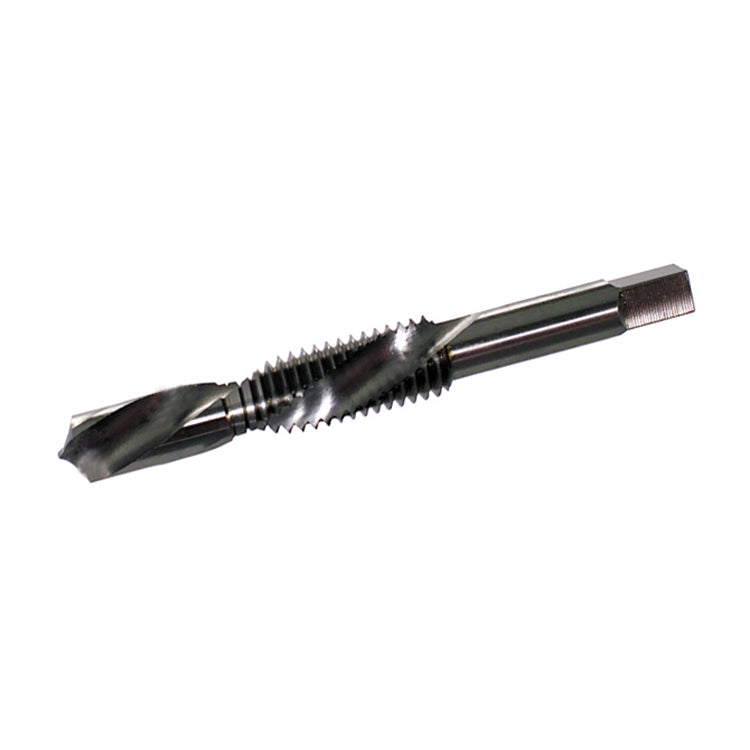 1/2-13 Hex Shank 118 Degree Split Point Black and Gold Combination Drill and Tap