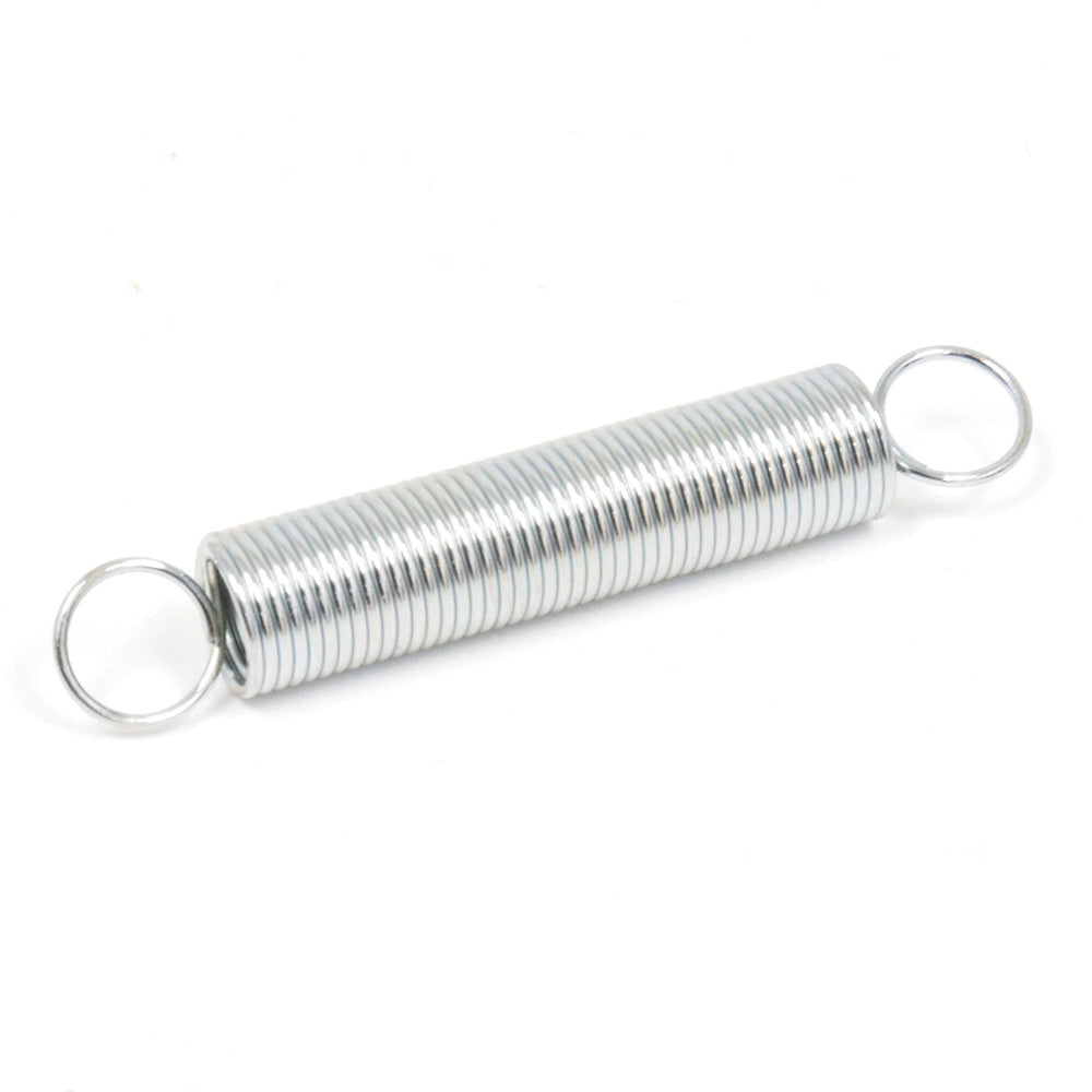 0.028 Inch x 5/16 Inch x 2-1/4 Inch Zinc Plated Mbhd Short Extension Spring