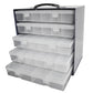 Gray Rack 5 Slots for Small Plastic Boxes