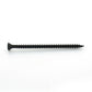 #6 x 1-5/8 Inch Sharp Point #1 Square Drive Trim Head Black Phosphate Steel Drywall Screw
