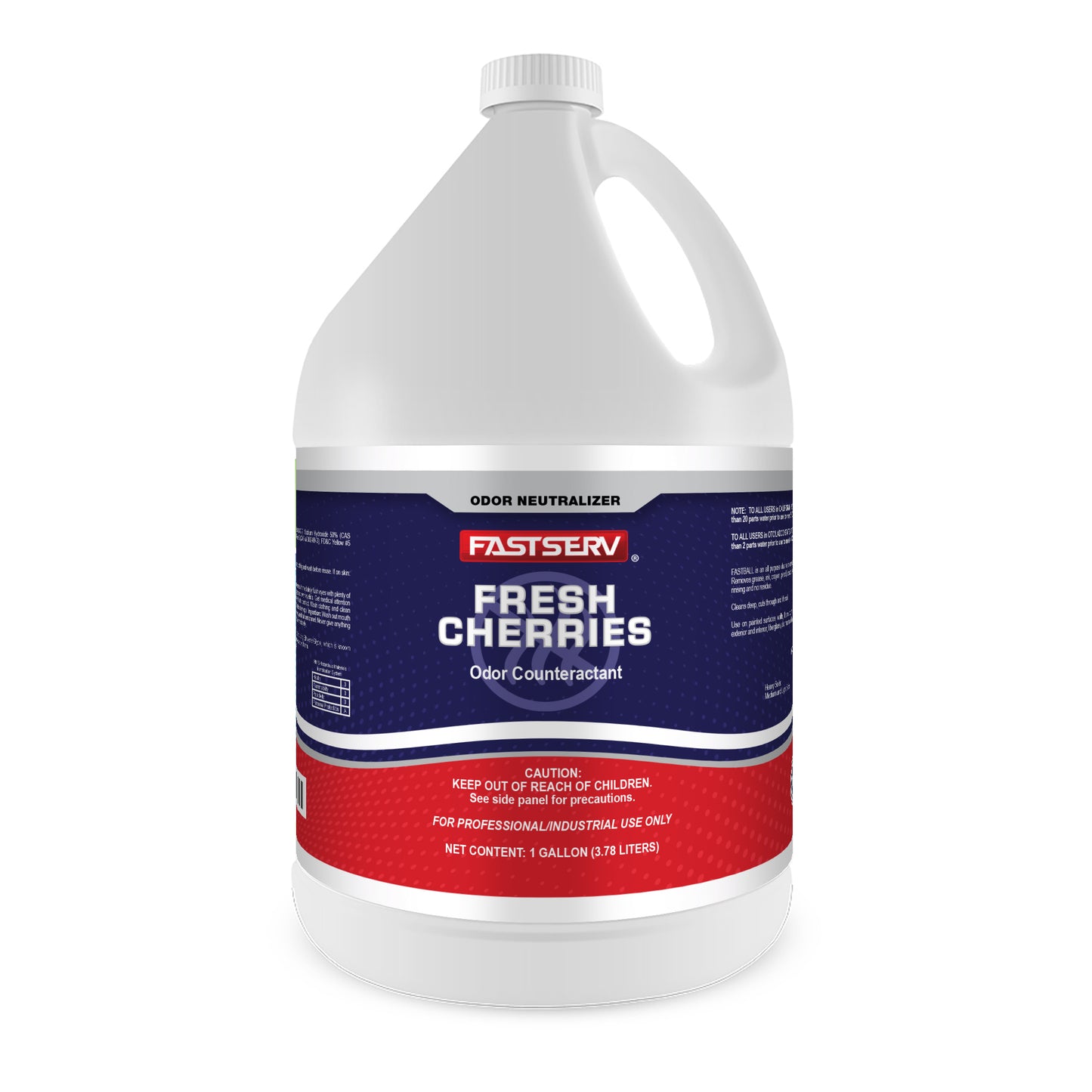 FastServ Fresh Cherries Odor Counteractant - 1 Gallon Bottle