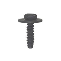 #8-18 x 5/8 Inch Black Type B Indented Hex Head Tapping Screw