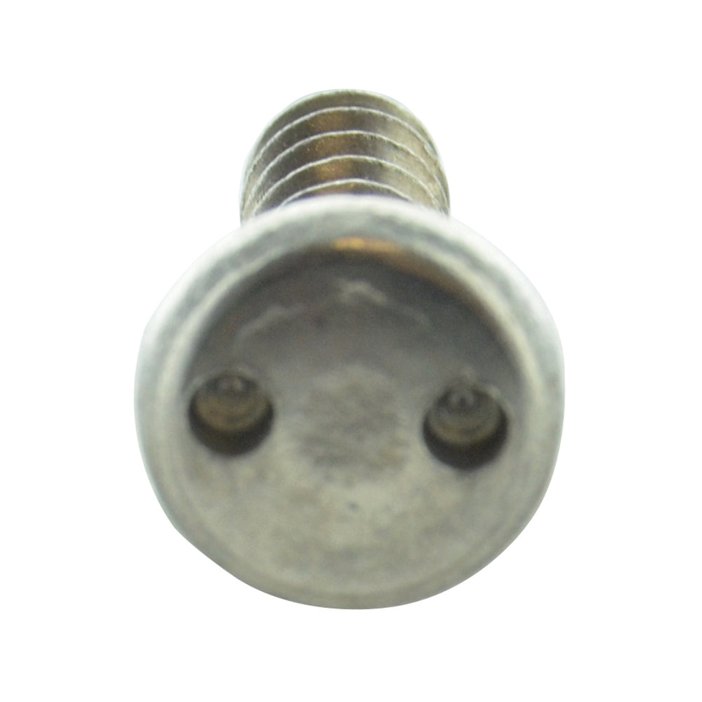 #14 x 2 Inch Stainless Steel Spanner Pan Head Tamper Resistant Sheet Metal Screw