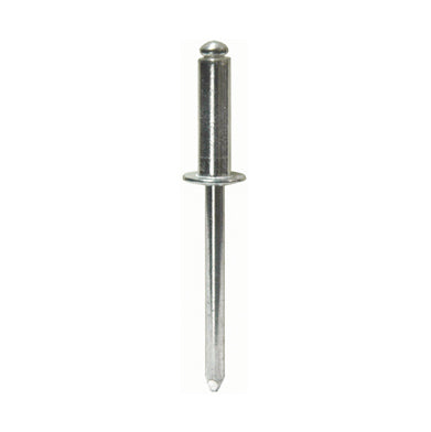 0.875 - 1.000 Inch Grip 3/16 Inch Dia x 1.2 Inch 5052 Aluminum Dome Head Blind Rivet