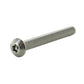 #8-32 x 1-1/2 Inch Stainless Steel Torx Pin Button Head Tamper Resistant Machine Screw