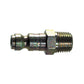 1/4 Inch Basic Size Tru-Flate / Parker Style Interchange Plug Male 1/4 Inch Npt