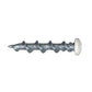 3/16 Inch x 1-1/4 Inch White Pan Head Concrete Screws Wall-Dogâ„¢ Anchor - 100 Per Box