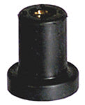 1/4-20 x 0.642 Inch Neoprene With Captive Brass Well Nut