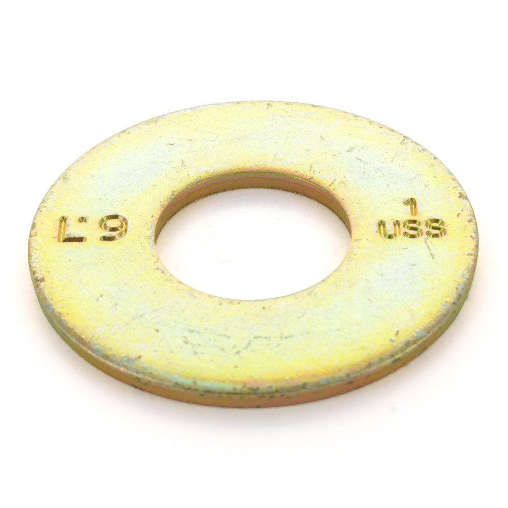 7/16 Inch Yellow Zinc Grade L9 Uss Tension Flat Washer